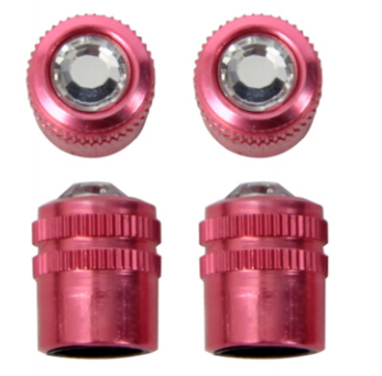 X-racing Valve Caps Pink Ice NM-VC003