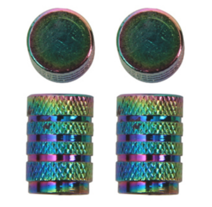 X-racing Valve Caps Iridescent NM-VC025