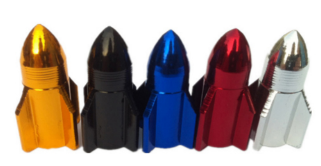 X-racing Valve Caps Rocket NM-VC053