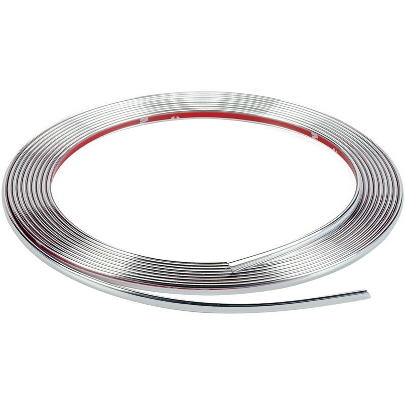 X-racing 20FT*1/4inch Chrome Car Edge Trim NMDG-009