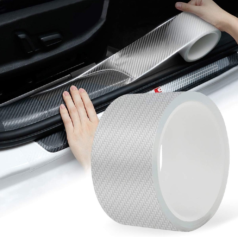 X-racing Clear Carbon Fiber Car Door Edge Guard Protection Flim NMDG-049