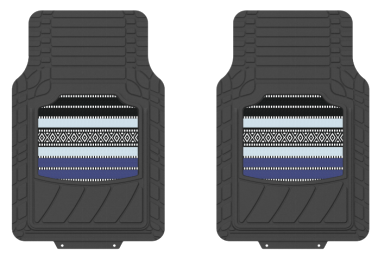 X-racing PVC 2PCS SET FLOOR MAT NM-FM0001