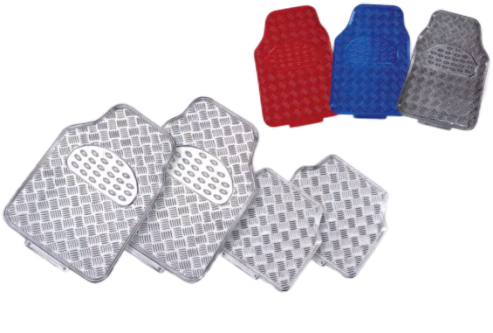 X-racing ALUMINUM 4PCS SET FLOOR MAT NM-FM8007S