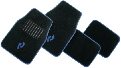X-racing 4PCS SET CARPET FLOOR MAT NM-FM9009