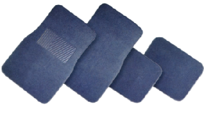 X-racing 4PCS SET CARPET FLOOR MAT NM-FM9003