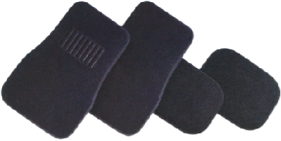 X-racing 4PCS SET CARPET FLOOR MAT NM-FM9014