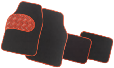 X-racing 4PCS SET CARPET FLOOR MAT NM-FM9011