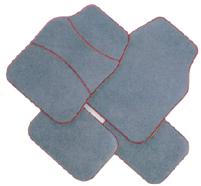X-racing 4PCS SET CARPET FLOOR MAT NM-FM9008
