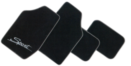 X-racing 4PCS SET CARPET FLOOR MAT NM-FM9022