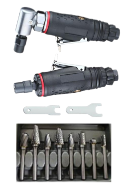 X-racing 12PCS COMPOSITE AIR DIE GRINDER KIT NM-ART043
