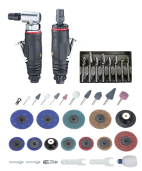 X-racing 40PCS MULTI-FUNCTIONAL AIR SANDER/GRINDER KIT NM-ART044
