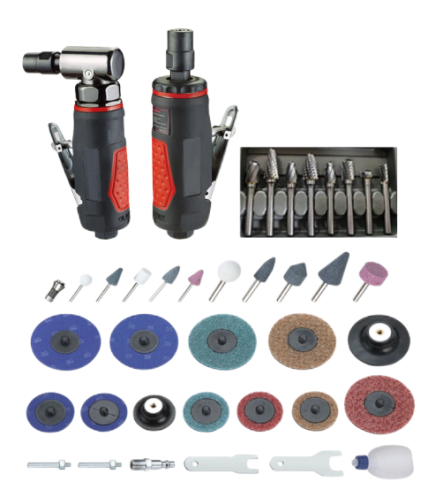 X-racing 40PCS MULTI-FUNCTIONAL AIR SANDER/GRINDER KIT
