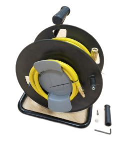 X-racing 1/4" X 50 FT MANUAL AIR HOSE REEL WITH PVC AIR HOSE NM-ART059