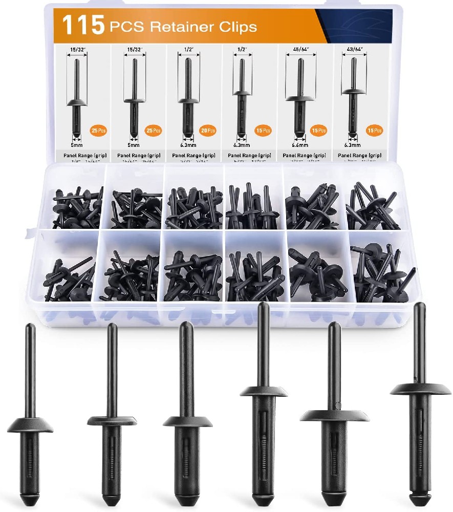 X-racing 115PCS PANEL CLIPS KIT PCL241