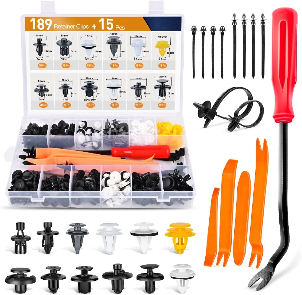 X-racing 204PCS PANEL CLIPS KIT PCL245