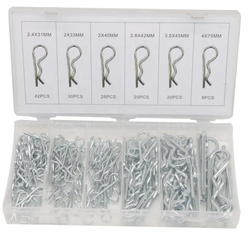 X-racing ASSORTED HITCH PINS KIT-150PCS NM-AHP001