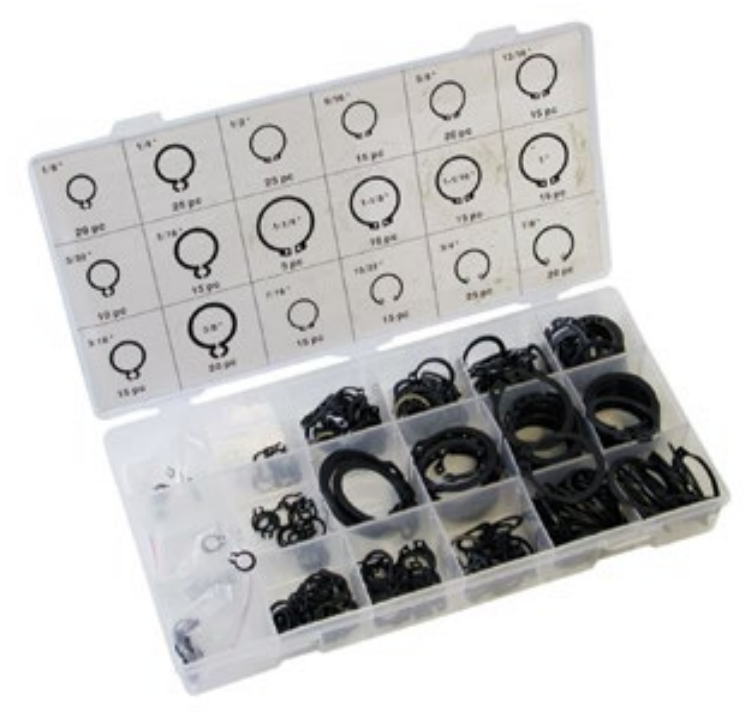 X-racing ASSORTED EXTERIOR SNAP  RINGS KIT- 300PCS NM-AESR001