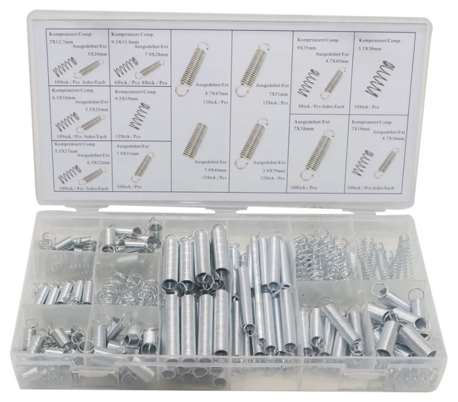 X-racing ASSORTED SPRINGS KIT-200PCS NM-AS001