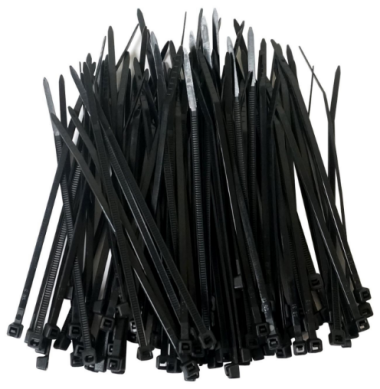 X-racing 100PCS 4" BLACK WIRE TIE NM-WT006