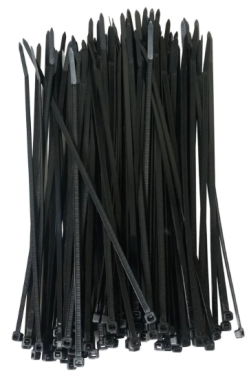 X-racing 100PCS 8" BLACK WIRE TIE NM-WT007